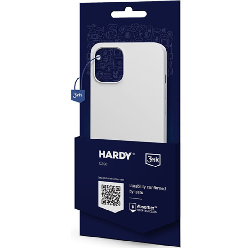  Etui silikonowe 3mk Hardy Silicone MagCase MagSafe do Apple iPhone 15 Plus, białe